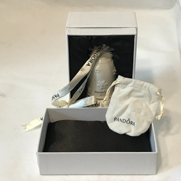 PANDORA 2017 Christmas Bell Ornament New in Box Limited Edition - Picture 2 of 8